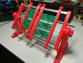 pcb soldering support holder 3d print model - Mito3D