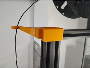 ender 3 Pro filamento guía rail remezclar 3d print model - Mito3D