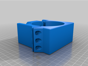 80mm spindle mount - workbee cnc 3d print model - Mito3D