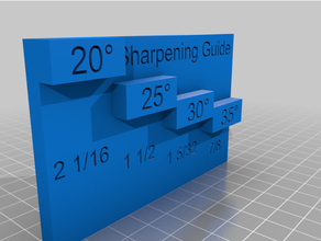 chisel plane sharpening guide 3d print model - Mito3D