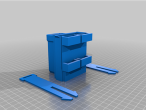 molle mag holder 3d print model - Mito3D