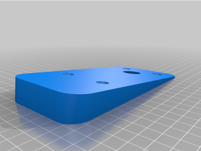 doorbird plank angle bracket - d101 3d print model - Mito3D