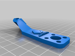 extruder cable holder anycubic mega 3d print model - Mito3D