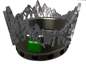 mountain crown dungeons dragons 3d print model - Mito3D