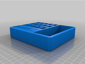 usb holder micro sd card storage tray stick 3d print model - Mito3D