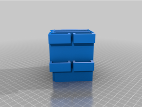 Molle çift mag Kulp destek 3d print model - Mito3D
