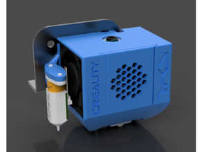 ayf kompakt Leichentuch e3d v6 testen 40mm Ventilator Ender 3 Leitung 3d print model - Mito3D