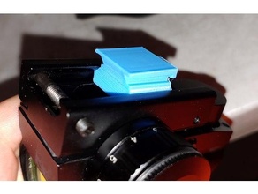 picatinny hot shoe camera adapter 3d print model - Mito3D
