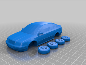 koda octavia car model 3d print model - Mito3D