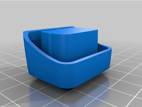 bar cap thule square load - flat 3d print model - Mito3D
