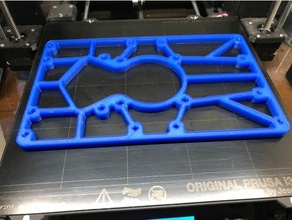 lowrider2 plate template manual routing cnc 3d print model - Mito3D