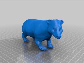 badger - european 3d print animal miniature miniatures model resin printer 3d print model - Mito3D