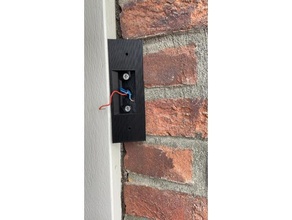 eufy battery deurbel mount doorbell 3d print model - Mito3D