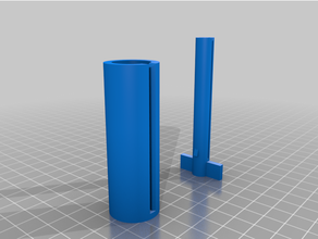 hacklabco personalizable pasta dental tubo rodillo 3d print model - Mito3D