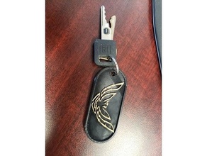 firebird key chain keychain thirdgen 3d print model - Mito3D