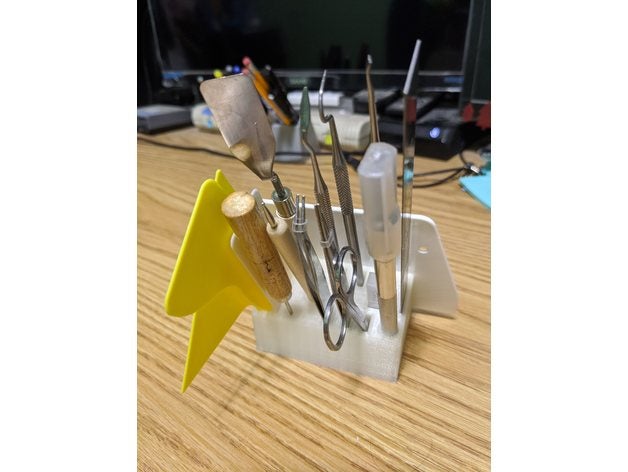 organizer rack vinyl weeding tools tool cutter 3D print model - Mito3D