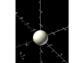 sfera 3d print model - Mito3D