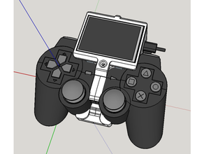 ps2 controller addon diy gamepad v2 3d print model - Mito3D