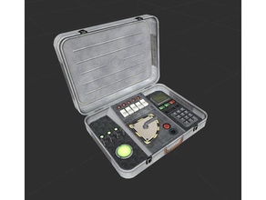 nuclear suitcase fallout 4 bomb 3d print model - Mito3D