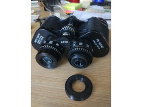 Cabezal viseira prismaticos super zênite binocular 3d print model - Mito3D