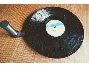 Vinyl Aufzeichnung Unterlegscheibe v20 Aktualisiert Reiniger Reinigung Handheld Spinner Aufzeichnungen Wasser Wasserhahn 3d print model - Mito3D