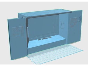 star trek bridge viewscreen 3d print model - Mito3D