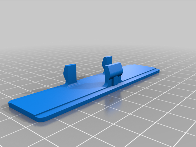wire rack shelf label 3D print model - Mito3D