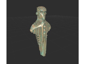 fallout torso statue artdeco 4 male 3d print model - Mito3D