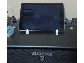 boss katana mk2 ipad holder stand music print place 3d print model - Mito3D