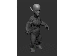 monster baby 3d print model - Mito3D
