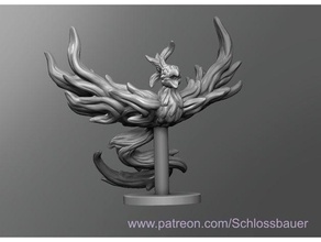 kuş dnd Zindanlar ejderhalar masaüstü 3d print model - Mito3D