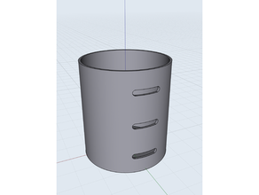 filament storage bin 3d print model - Mito3D