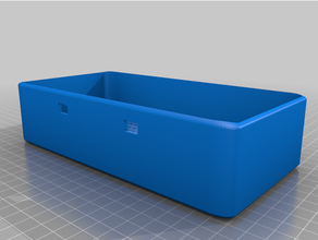 rectangular sink strainer basket 3d print model - Mito3D
