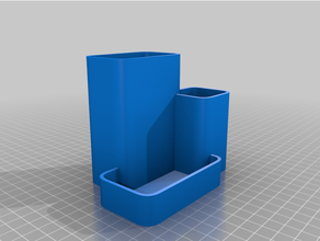 escritorio organizador caja oficina estacionario bolígrafo lápiz soporte almacenamiento 3d print model - Mito3D