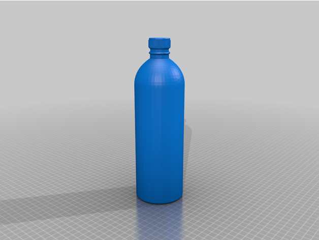 alcol plastica bottiglia 3D print model - Mito3D