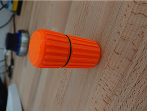 waterproof matches case match matchbox survival waterproofing box 3d print model - Mito3D