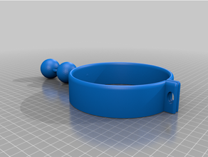 cheza's collar cuffs 3d print model - Mito3D