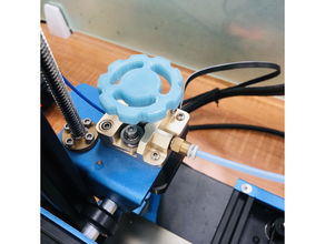 trees bluer printer extruder gear 3d print model - Mito3D