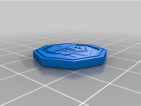 nanico moneta dnd puntello dungeon draghi nano larp 3d print model - Mito3D