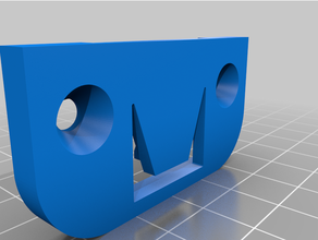 replacement door hinge 3d print model - Mito3D