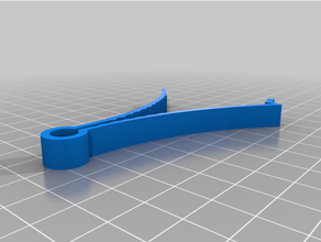 single piece bag clip kitchen tool 3d print model - Mito3D