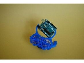 print place pcb-holder gripper electronics gopro mount pcb holder single 3d print model - Mito3D