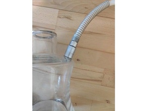 oduman aria valvola 16x1 d 39 shisha tubo dell'acqua 3d print model - Mito3D