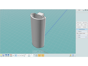 bic encendedor soporte 3d print model - Mito3D