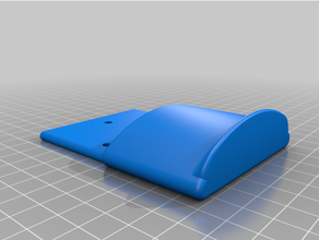 basit kulaklık Kulp destek tutucu 3d print model - Mito3D