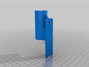 bike pump support 3d print model - Mito3D