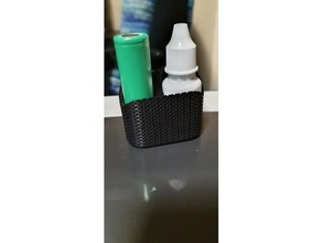 vaporesso battery juice holder 18650 case swag vape ecig vase 3d print model - Mito3D