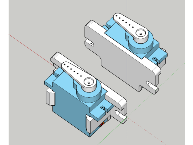 sg90 b 3D print model - Mito3D