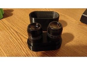 eyepiece case bauch & lomb 31-15-74 15x uwf eyepieces fit bausch microscope 3d print model - Mito3D