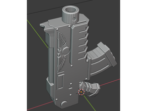 build bolter requiem warhammer 40k 3d print model - Mito3D